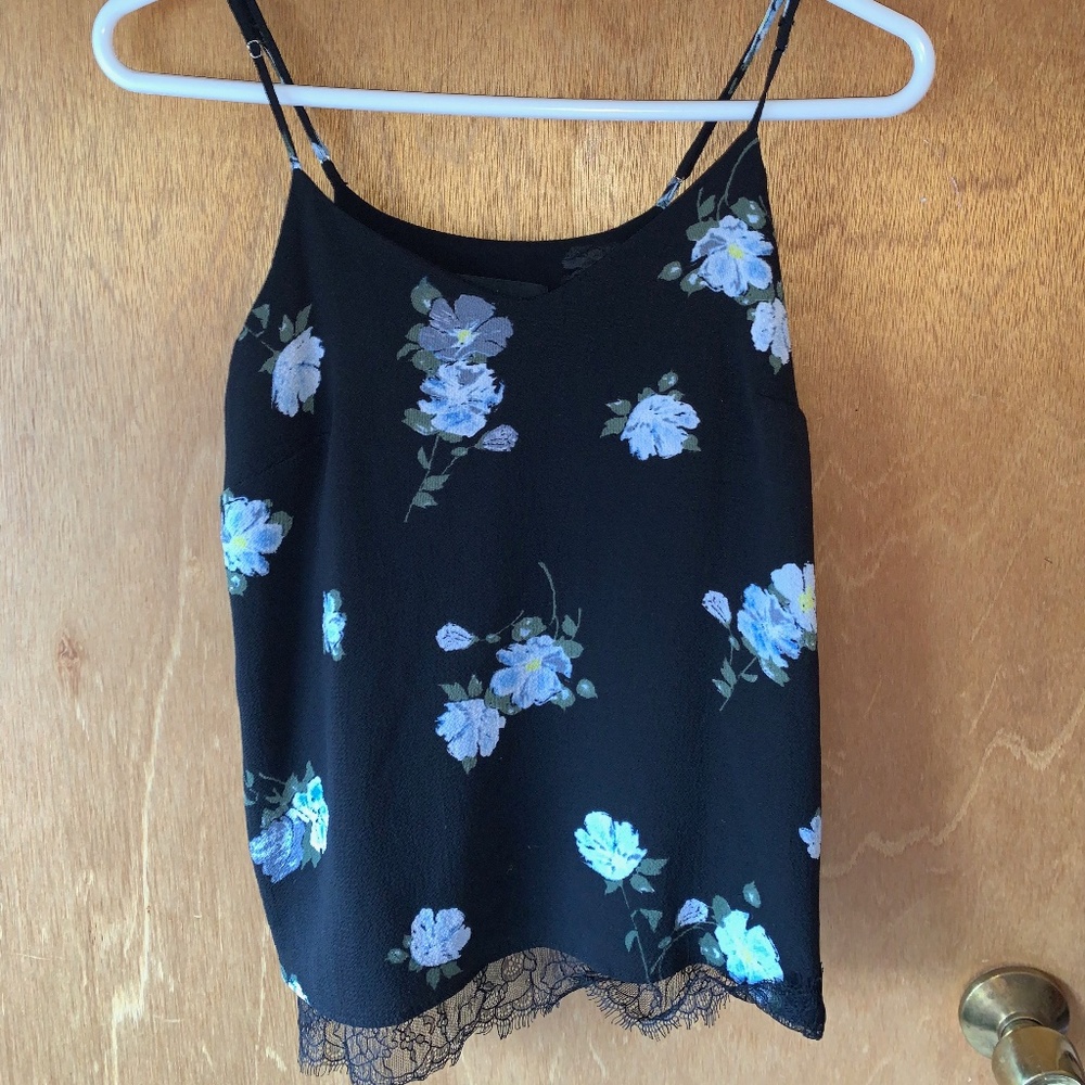 floral summer tank top